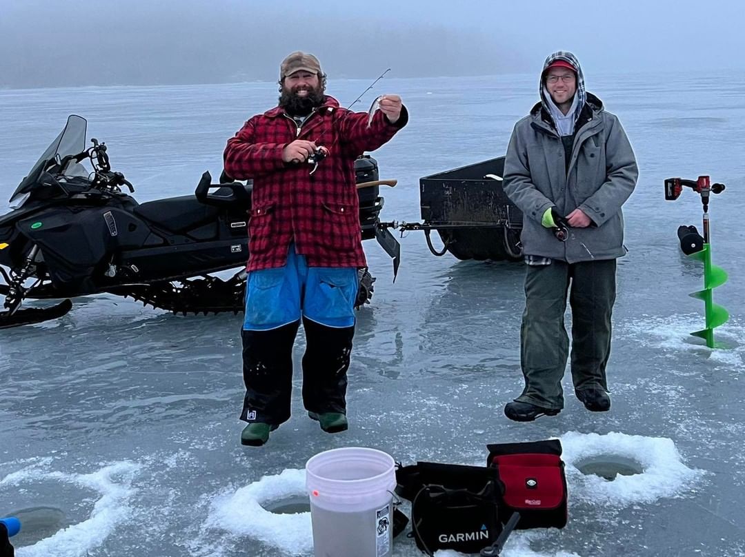 Pair of Antique ELLSWORTH MAINE YORK ICE FISHING TRAPS Hand Made