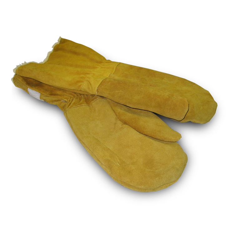 Pile Lined Extra Warm Cowhide Mittens – Jack Traps Ice Fishing Traps and  Tip Ups