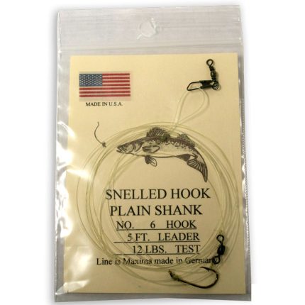 Wire Snelled 12 Leader - 3 Pack