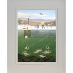 Ice Fishing Print White Perch
