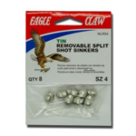 Eagle Claw Removable Tin Split Shot