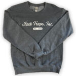Jack Traps Crew Neck Sweatshirt - Gray